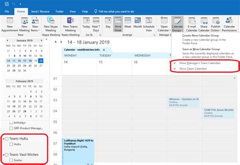 Sync Outlook Calendar